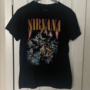 NIRVANA 2021 “MTV Unplugged 1994” Size Medium In Black